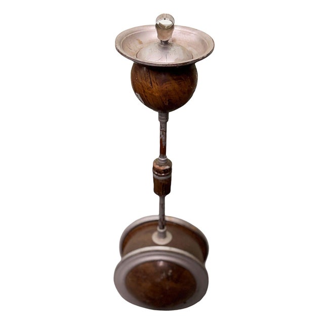 1920s 1920s Art Deco Self Leveling "Rollodor" Rolling Ashtray Stand by Belmet Products For Sale - Image 5 of 9