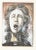 Screaming Woman - Original Tempera, Ink and Watercolor by E. Berman - 1960s 1960s For Sale - Image 4 of 4