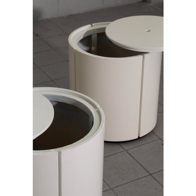 Italian Storage Bedside Tables, 1980s, Set of 2, in Very Good conditions. Designed 1980 to 1989