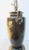 Mid 20th Century Mid 20th Century Black Chinoiserie MCM Table Lamp For Sale - Image 5 of 11