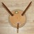 1950s 1950s Tacke Stool, Round, Wood, 3 Legs, Beige For Sale - Image 5 of 7