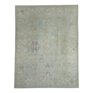 Turkish Oushak Runner Rug 2'11" x 16'1" #17847 For Sale