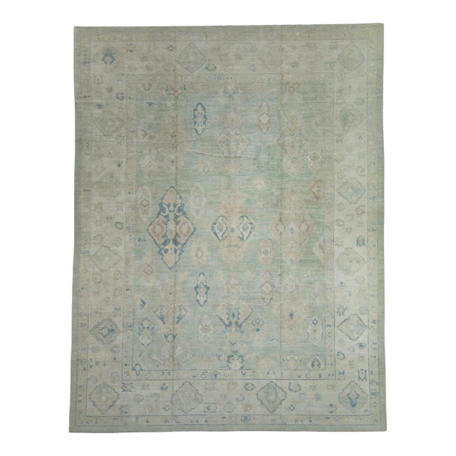 Turkish Oushak Runner Rug 2'11" x 16'1" #17847 For Sale
