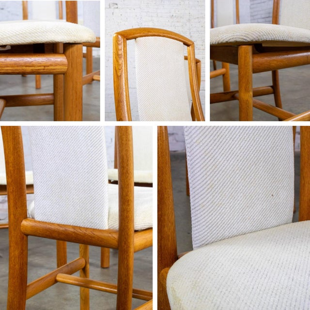 Late 20th Century Scandinavian Modern Teak Dining Chairs by Skovby Furniture Set of 6 For Sale - Image 15 of 18