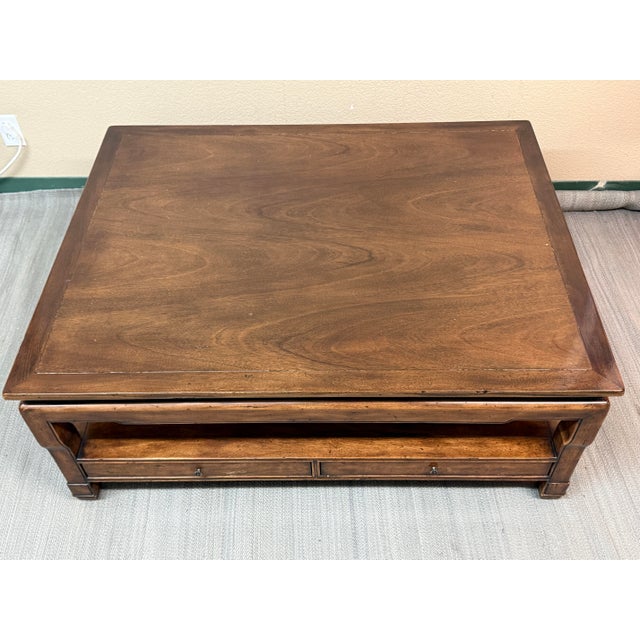 Wood Ralph Lauren Fine Furniture Macau Coffee Table For Sale - Image 7 of 12