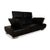 Koinor Volare Two-Seater Sofa in Black Leather For Sale - Image 4 of 15