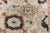 Authentic 19th Century Sultanabad Handmade Wool Rug For Sale - Image 10 of 11