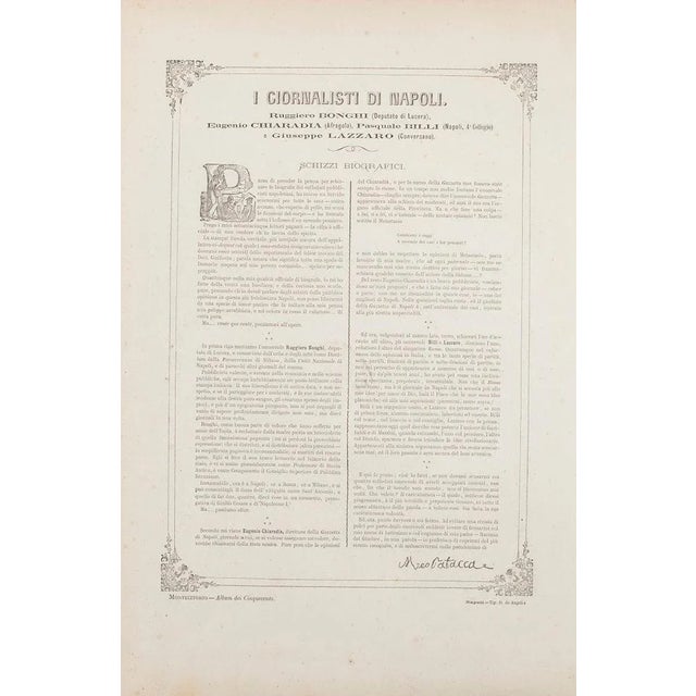 Parody of the orestes is an original artwork realized by antonio manganaro, in 1872. Original lithograph, watercolored by...