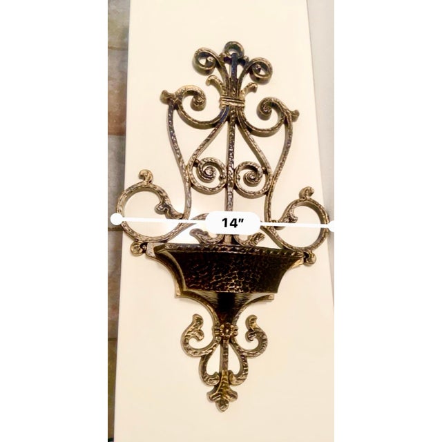 Mid-Century Modern Vintage 1972 Mid-Century Modern Homco Wall Vase For Sale - Image 3 of 9