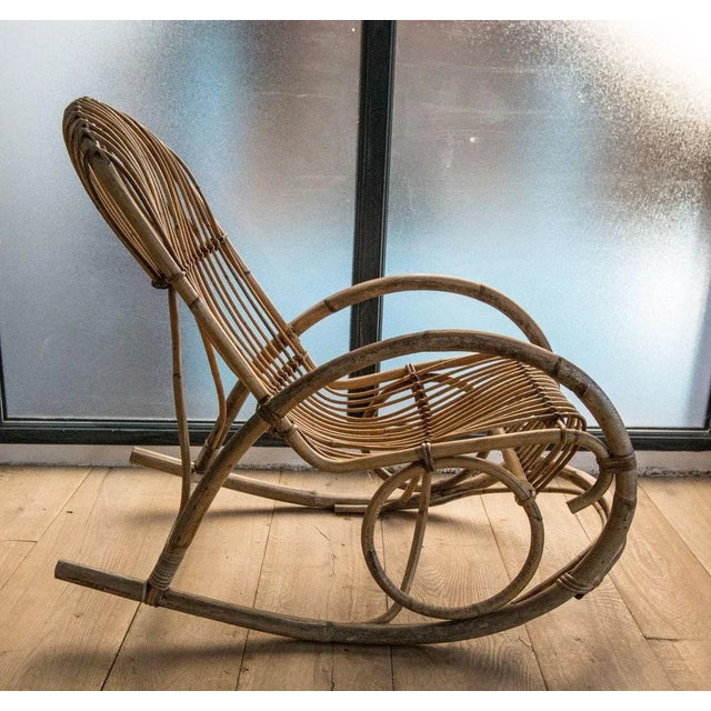 Rocking Chair by Rohé Noordwolde, 1960s For Sale - Image 11 of 11