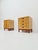 German Mid century Ash and Teak nightstands/ bedside tables BY WK Möbel , 1960s It is in good vintage condition, however,...