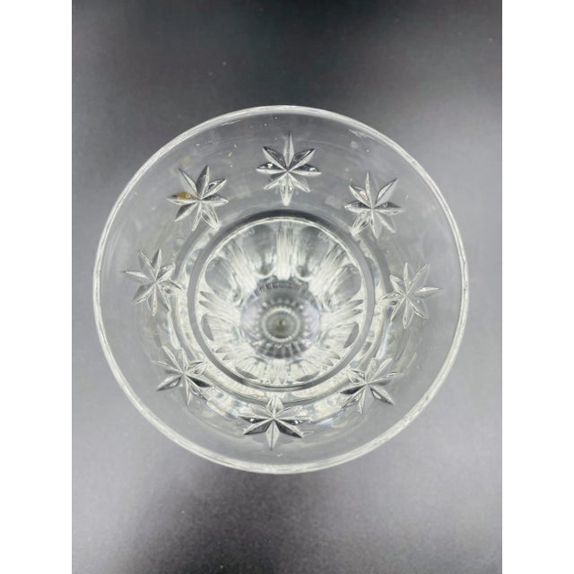 Glass 1980s Waterford Crystal Starburst Small Vase For Sale - Image 7 of 12