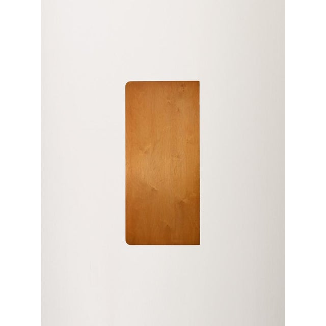 Scandinavian Birch Chest of Drawers with Brass Handles, 1950s For Sale - Image 10 of 11