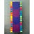 Amethyst Vintage Geometric Abstract Painting on Canvas For Sale - Image 8 of 12