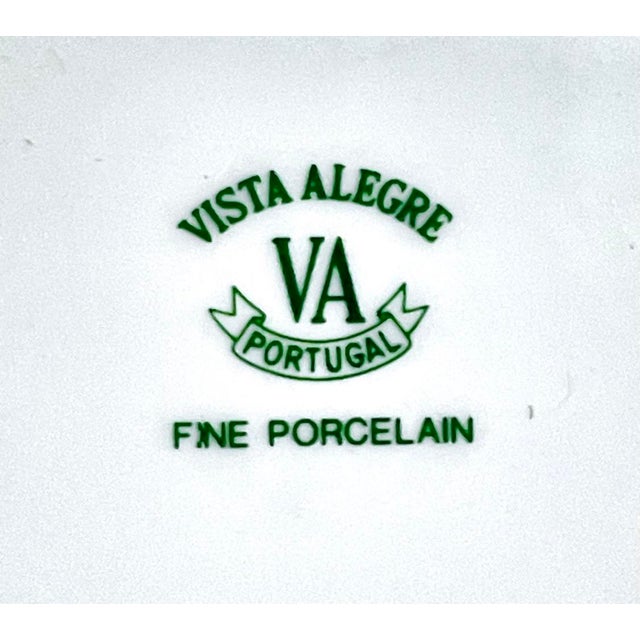 Ceramic Vintage Porcelain Portuguese Floral Cachepot For Sale - Image 7 of 7