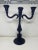 Tall Wire Candelabra Royal Blue 19" For Sale - Image 12 of 12