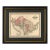 Antique Washington, DC & Georgetown Map by Johnson, Circa 1868, Custom Framed For Sale