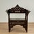 English Pair of Antique Anglo Indian Carved and Inlaid Chairs For Sale - Image 3 of 16