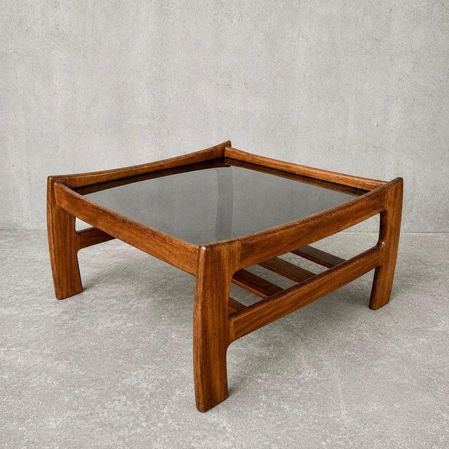 Mid-Century Teak Katrina Coffee Table with Black Acrylic Glass Top from G Plan, 1960s For Sale - Image 10 of 10