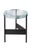 Alwa two transparent black side table by Pulpo Dimensions: D38 x H44 cm Materials: casted glass; powder coated steel Also...