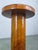 Wood Art Deco Walnut Pedestal Table, Former Czechoslovakia, 1930s For Sale - Image 7 of 9
