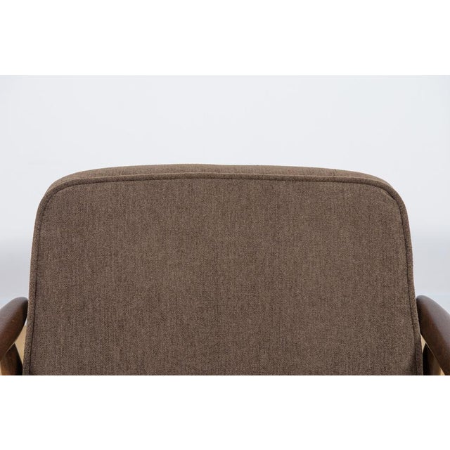 Set of GFM-87 Armchairs by Juliusz Kedziorek for Gościcińskie Furniture, 1960s For Sale - Image 14 of 18