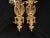 Gold 20thC French Louis XVI Gilt Bronze Deer Wall Lamps / Sconces - Pair For Sale - Image 8 of 17