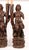 Pair of Italian Renaissance/Baroque Carved Wood Angel Torchère Candelabra, C. 1600 For Sale In New York - Image 6 of 7