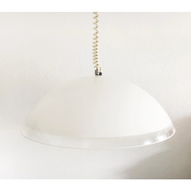 Vintage Italian Model Bella di Notte Pendant Lamp by Franco Bresciani for Guzzini, 1970s For Sale - Image 15 of 18