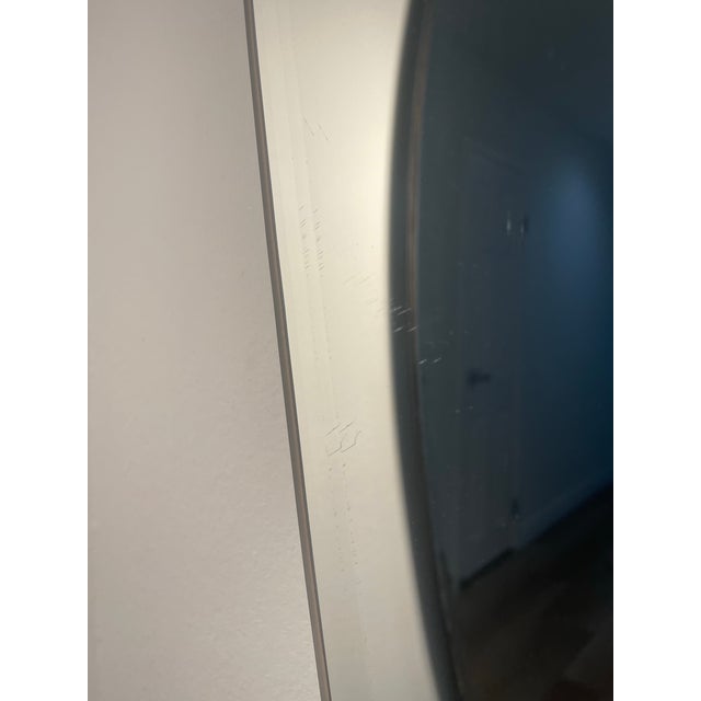 2020s Irregular Un-Framed Wall Mirror Set (2) For Sale - Image 5 of 6