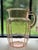 Anchor Hocking 1930s Hocking Glass 'Mayfair / Open Rose' Pink Depression Pitcher For Sale - Image 4 of 5