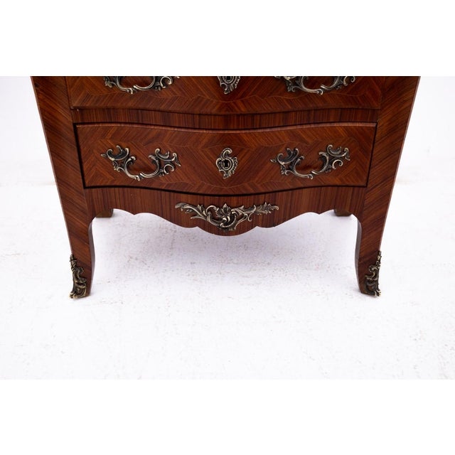 Beige Early 20th Century Chest of Drawers-Chiffonier, France, 1890s For Sale - Image 8 of 10