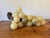 Vintage Italian Alabaster Grape Cluster, Extra Large, Wood/Vine Stem For Sale - Image 4 of 13