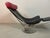 Mid-Century Modern Danish Interdane Lounge Chair in Black and Red Leather by Oluf Lund for Trio-Line, Denmark, 1990s For Sale - Image 13 of 17