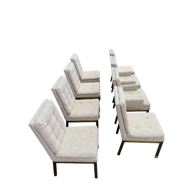 Mid-Century Modern Late 20th Century Milo Baughman for Design Institute America Dining Chairs - Set of 8 For Sale - Image 3 of 11