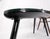 Mid 20th Century Pair Glass Top Black Lacquer Oval Pierced Shape Solid Tops End Side Tables Stand For Sale - Image 11 of 12