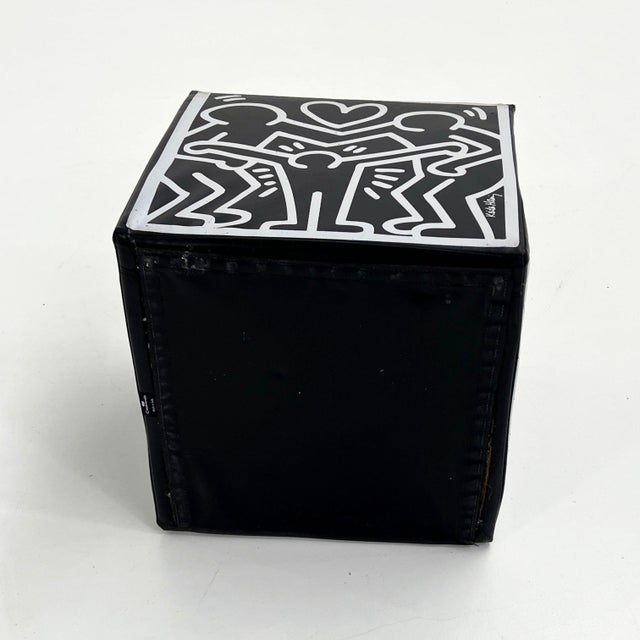 Keith Haring Stool from Creativando, 1990s For Sale - Image 6 of 8
