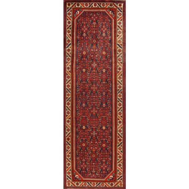 Middle Eastern Hand-Knotted Rug For Sale