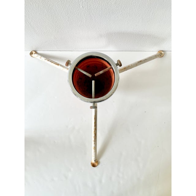 Art Deco 1930s Machine Age Art Deco Streamline Christmas Tree Stand For Sale - Image 3 of 9