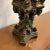 Mid 20th Century Mid-20th Century Large Ornate Gold and Bronze Lamp Plaster Column For Sale - Image 5 of 12