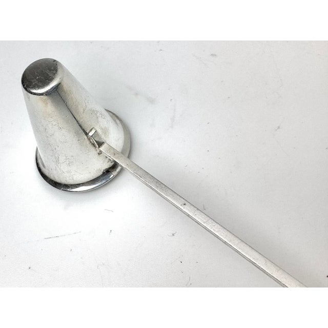 Mid 20th Century Georg Jensen Acorn Pattern 372 Candle Snuffer For Sale In New York - Image 6 of 9