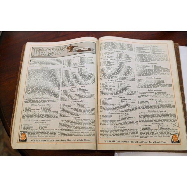 Gold 1915 Gold Medal Flour Household Cookbook For Sale - Image 8 of 10