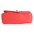 2010s Coral Quilted Lambskin Mini Rectangular Classic Flap Bag For Sale - Image 5 of 8