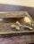 Hollywood Regency 1950s Brass Italianate Tissue Box Cover With Butterflies For Sale - Image 3 of 11