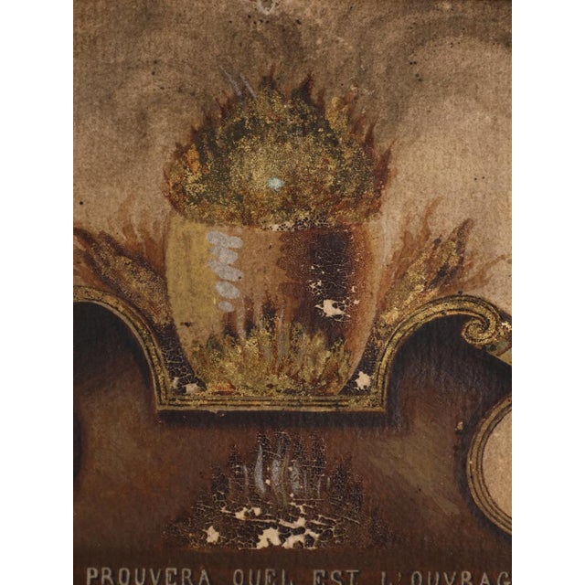 Coachbuilders Design for a Jewellers Trade Carriage, 1769, Gouache and Ink on Paper For Sale - Image 9 of 18