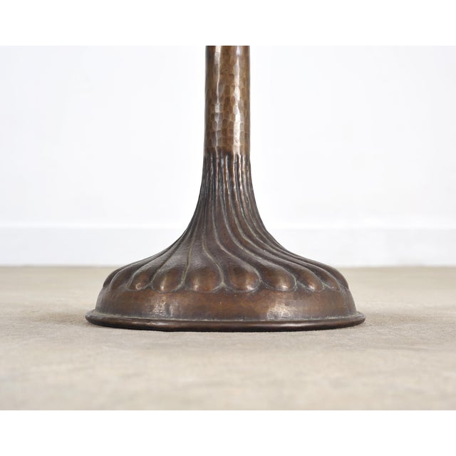 Patinated Bronze Three-Tier Muffin Dessert Stand or Display For Sale - Image 15 of 18