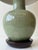 Ceramic 1950's Celadon Ceramic Table Lamp For Sale - Image 7 of 10