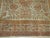 Late 20th Century Square Botanical Floral Vintage East Turkestan Rug - 8' x 8' For Sale - Image 5 of 6