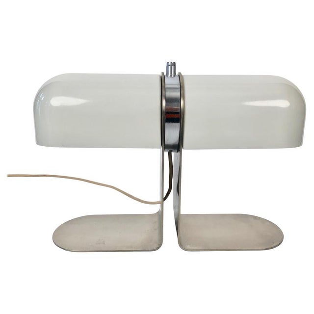 Mid-Century Table Lamp attributed to Andre Ricard for Metalarte, Spain, 1970s For Sale - Image 16 of 16