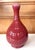 Tall Antique Chinese Langyao Red Porcelain Vase Qing Qianlong Mark For Sale - Image 12 of 18
